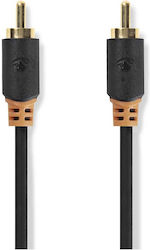 Nedis Дигитален Аудио Кабел RCA Мъжки Към RCA Мъжки 2m Тъмносив