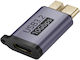 Linq Usb-c Женски Към Micro-b 3.2 Superspeed Мъжки 10gbps Сив