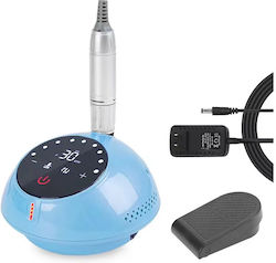 Nail Drill Power 35W Blue with Pedal