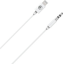 Bigben Connected Audio Adapter Jack 3.5mm To Lightning White