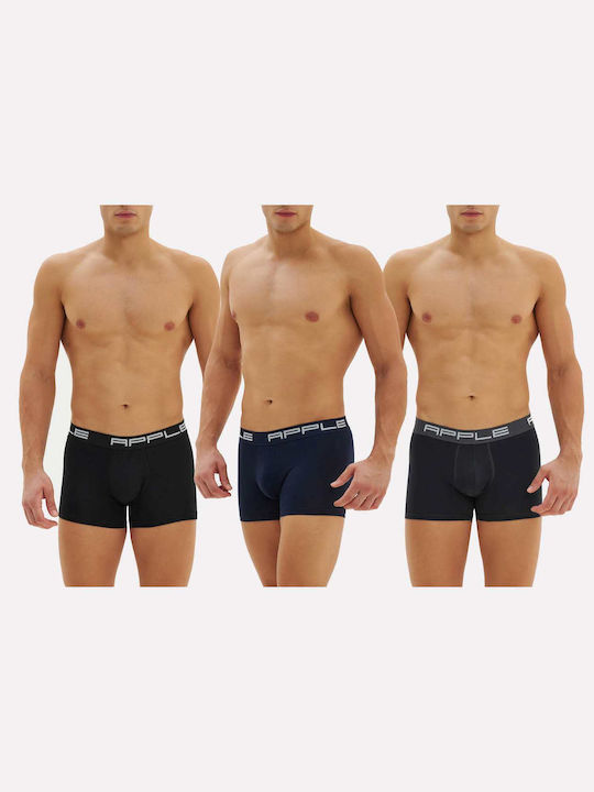 Apple Boxer Men's Boxers Black, Navy, Anthracit...