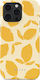 Burga Case Iphone 15 Pro Max Tough Shockproof Lemon Tart Model Yellow