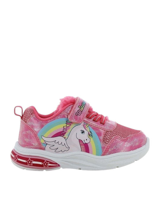 Unicorn Magic Παιδικά Sneakers Ανατομικά με Σκρ...