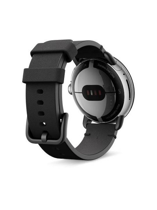 Google Lederarmband Pixel Watch Größe S Schwarz