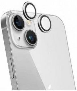 Force Glass Camera Protector Iphone 15/15 Plus Ultra Resistant Silver