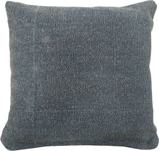 Sofa-Kissen aus 100% Baumwolle Blau 45x45cm