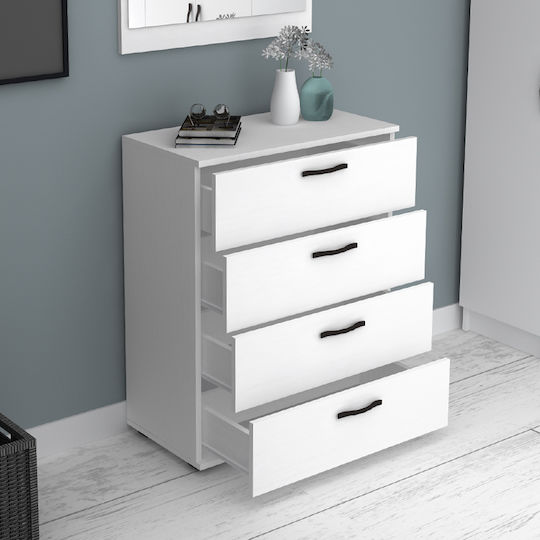 Comoda pentru Dormitor Velika Alb 73x44x96buc