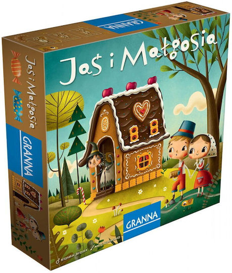 Board Game Jas and Malgosia for 2-4 Players 5+ Years Old (PL) Granna