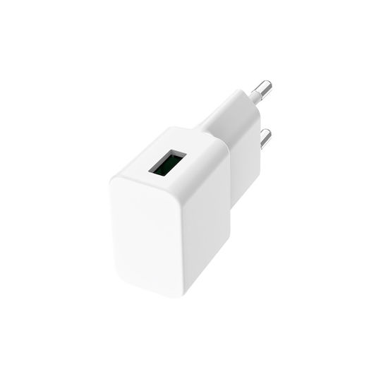 Ladegerät ohne Kabel mit USB-A Anschluss 15W Weißs (Grab 'N Go)