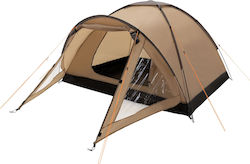 ECD Germany Camping Tents Igloo Beige for 3 People