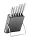 Zwilling J.A. Henckels Bsf Chicago Комплект Ножове с Основа от Неръждаема Стомана 5 Бройки