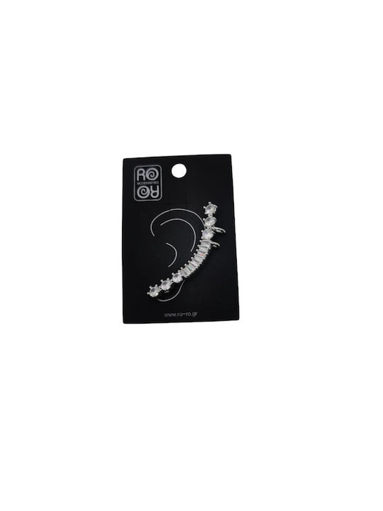 Ro-Ro Accessories Σκουλαρίκια Ear Climbers από Ασήμι