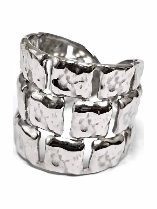 Karma Fashion Damen Ring aus Stahl