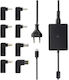 Nedis 100w Gan Usb-c Charger Notebook Tablet Smartphone Ultra Fast Black