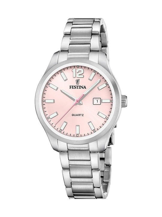 Festina Women's Watch with Silver Metal Bracelet