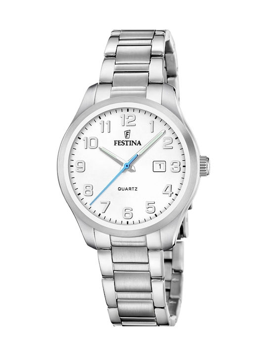 Festina Women's Watch with Silver Metal Bracelet
