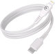 Bigben Connected USB-C мъжки/Lightning 3A Power Delivery 60W 1.2m Заряден и Преносен Кабел Бял