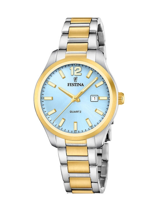 Festina Ceas Barbati 34mm Baterie cu Brățară di...