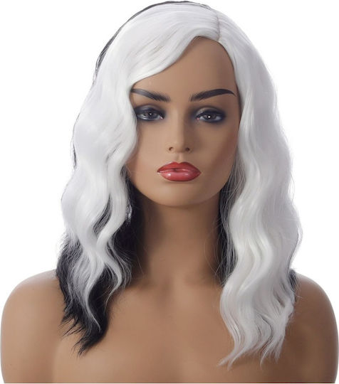 Ophelia's Dream Toys Черно Бяло Перука 10wig-052