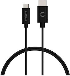 Cygnett Hdmi To Usb-c 4k Ultra Hd 60hz 1080p Cable 1.8m Black Cygnett Hdmi To Usb-c 4k Ultra Hd 60hz 1080p Cable 1.8m Black