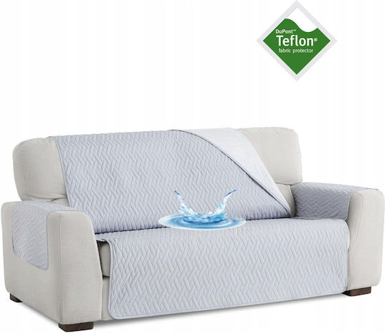 Sofazip Impermeabil Husă Elastică Fotoliu Light Gray 55εκ. 1buc SZMATIMPGRIDESCH