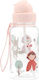 Tutete Plastic Kids Water Bottle with Straw Tritan 500ml