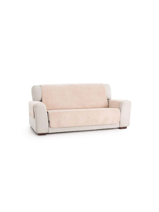 Sofazip Ελαστικό Κάλυμμα Διθέσιου Καναπέ Beige ...