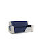 Sofazip Ελαστικό Κάλυμμα Διθέσιου Καναπέ Navy Blue-grey 130εκ.