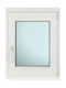 Hinged Window PVC W52xH60cm