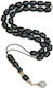 Roloi Komboloi Graven Mastic Worry Beads with 33 Beads Green 32cm
