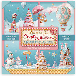 Harti Scrapbooking 22 Bucăți Frunză Monișoare 2...