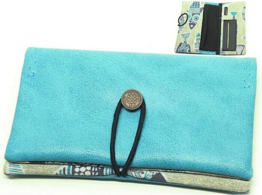 Simona Tobacco Pouch With Snap Closure SKY tobacco pouch