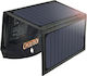 Choetech Panou Solar Pliabil 19W Camping Drumeții Pescuit 2x USB 2.4A Negru PS-19W