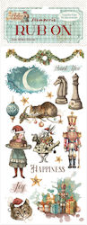 Халкографии Rub-on 10.16×21.6см Stamperia Alice...