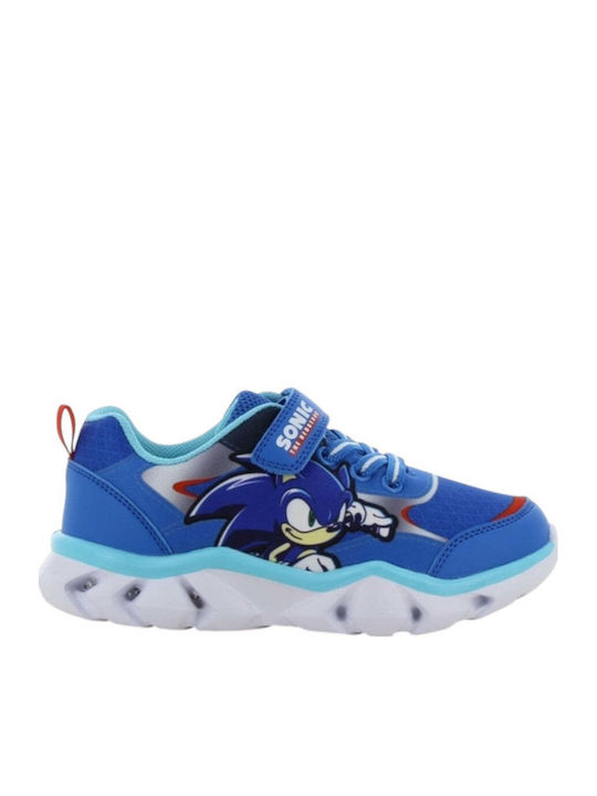 Sonic Kids Sneakers Anatomic with Scratch & Lights Blue