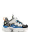 Memory Spinel 3 V Kids Sneakers with Scratch White