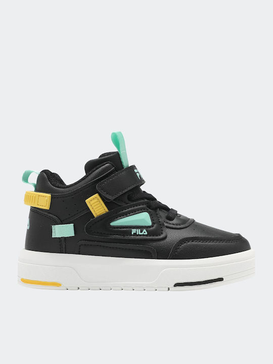 FILA Memory Ayo Kids Sneakers with Scratch Black