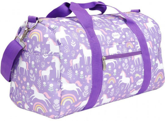 A Little Lovely Company Sack Voyage Back 26lt Lila Fabric L46xW22.5xH25cm
