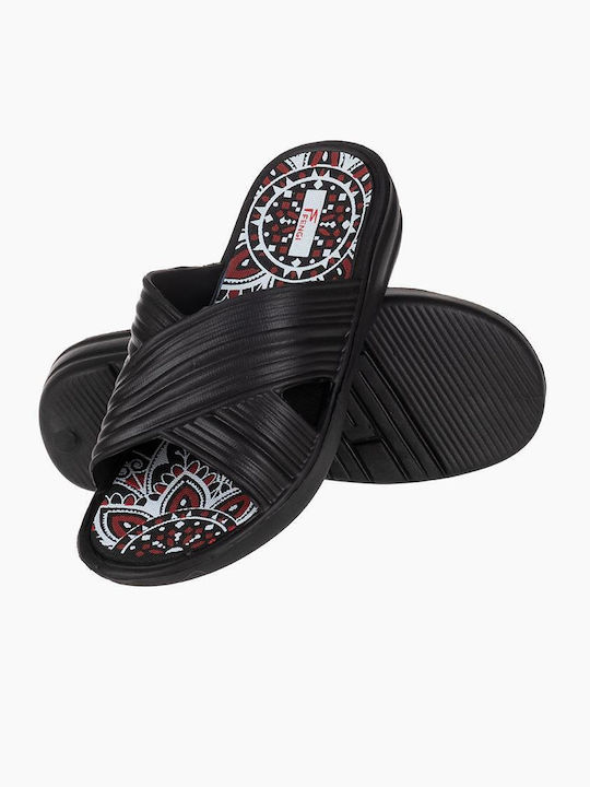 Fengi Slides în Negru Culoare