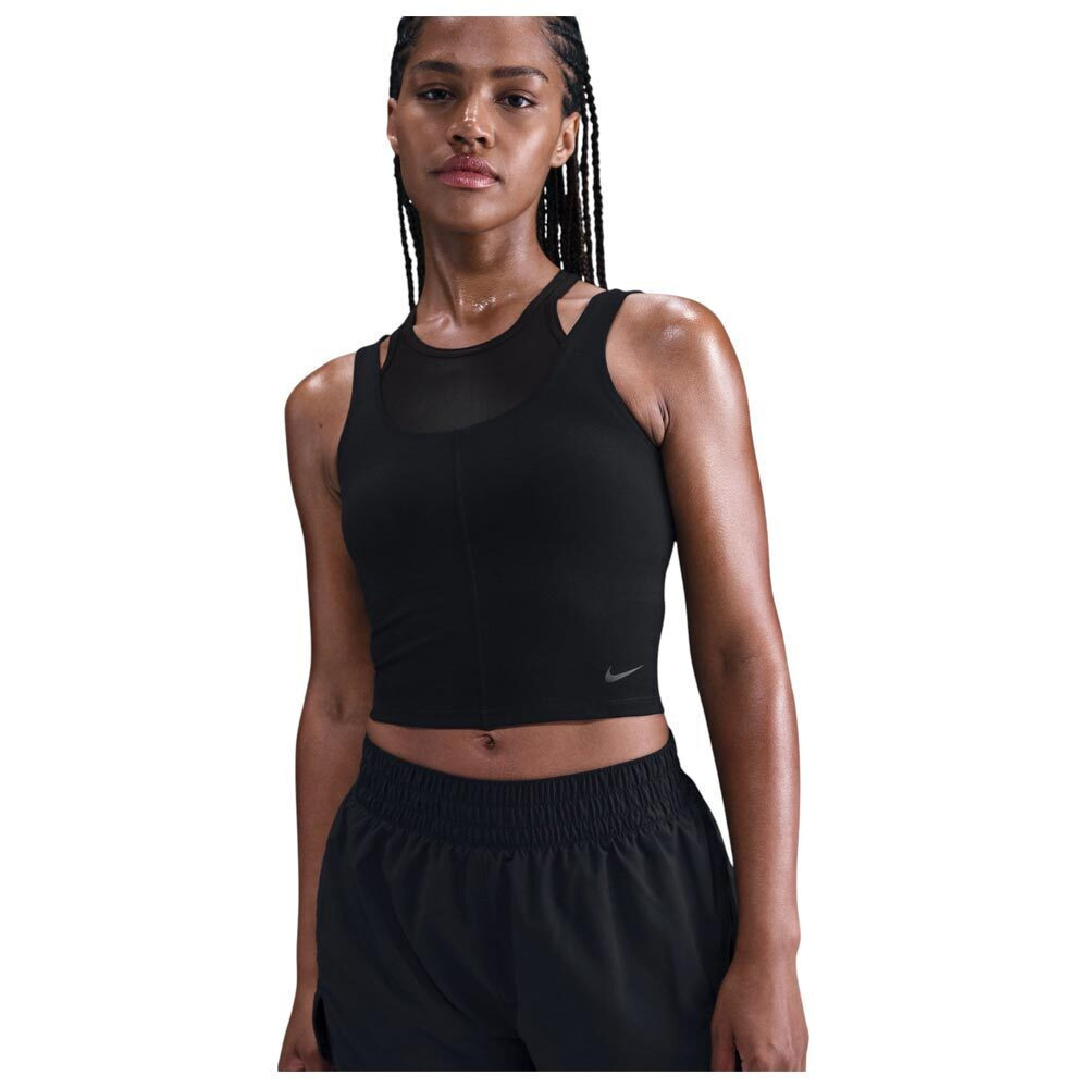 Nike Cropped Tank Top Women's Athletic Crop Top Sleeveless Dri-Fit