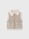 Kinder Freizeitjacke Ärmellos Brown