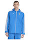 Real Madrid Winter Jacke Parka Wasserdicht Hellblau
