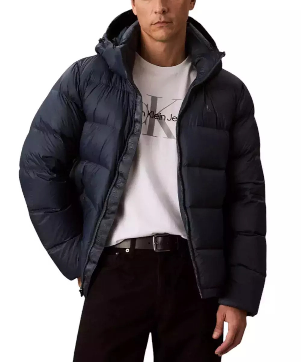 Calvin Klein Winter Jacket Puffer Waterproof Blue LV04RC518G-PPK 