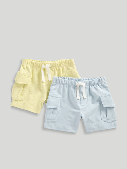 Șort/Salopetă Copii din Material Textil Multicolor 2buc
