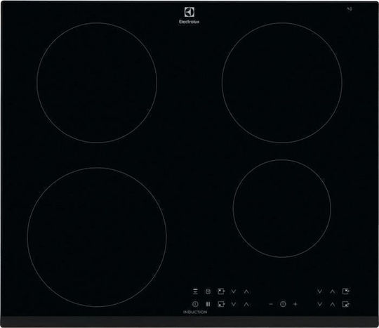 Electrolux Индукционен котлон Автономен с Абсорбатор и Функция за заключване 59x52εκ.