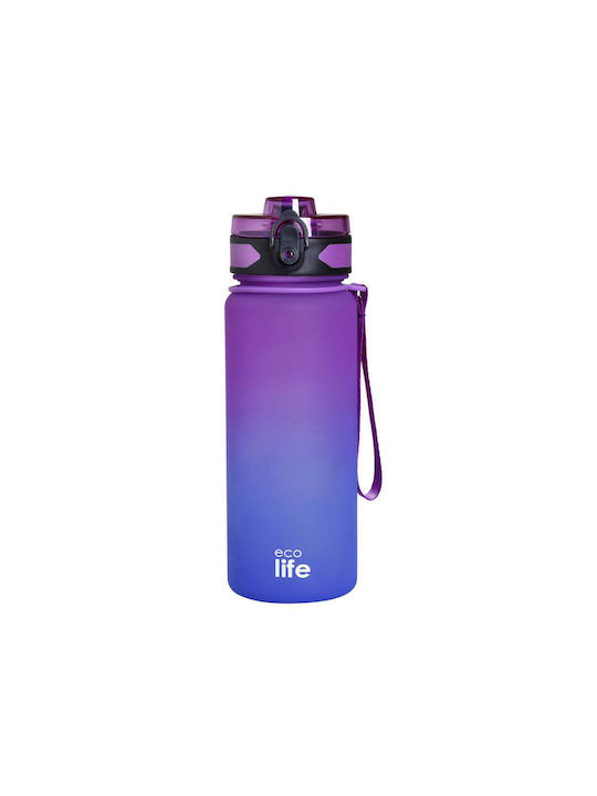 Ecolife Tritan Παγούρι 800ml Μωβ