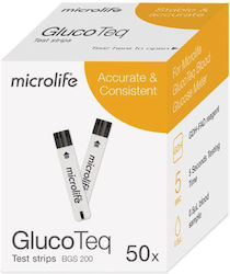 Microlife GlucoTeq 50 Stück Blutzuckerteststreifen Microlife GlucoTeq 50 Stück Blutzuckerteststreifen