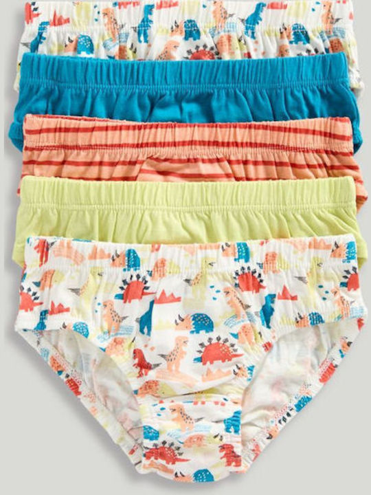 Mothercare Σετ Παιδικά Βρακάκια Πολύχρωμα 5τμχ