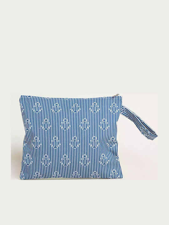 Toiletry Bag Anchor in Blue Color 29cm