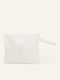 Toiletry Bag Jacquard in Beige Colour 29cm